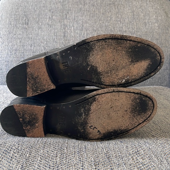 Frye Melissa Black leather boots Size: 7.5B - Picture 15 of 16